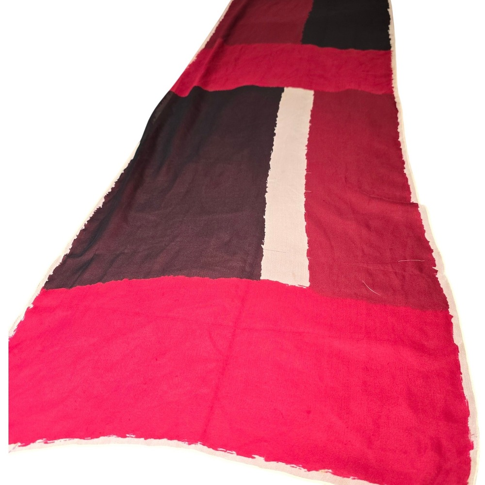 Head Neck Scarf Belt Shawl Sash Bandana Beach Cover-up Hankie Tie 59"x16" VTG